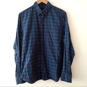 J.Crew Plaid Button Down - M